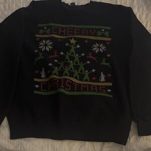 Black Christmas Sweater